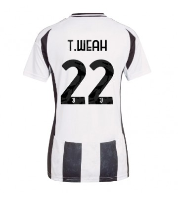 Juventus Timothy Weah #22 Hemmatröja Dam 2024-25 Kortärmad